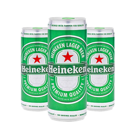 Bia Heineken lon cao